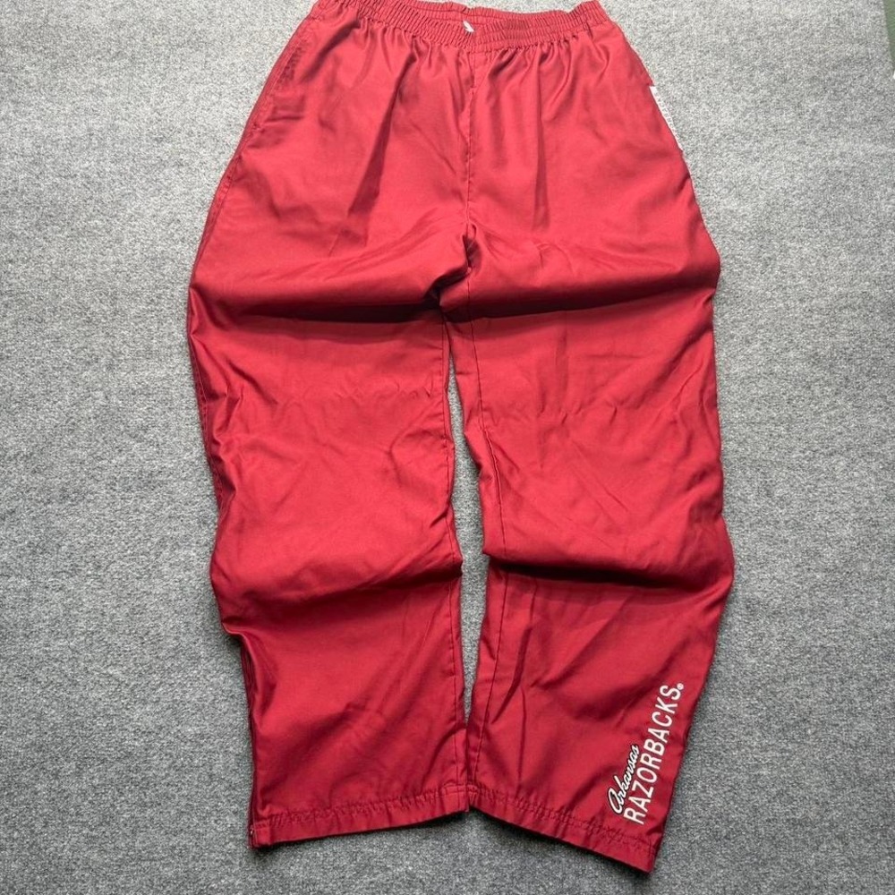Vtg 2000s Arkansas‎ razorbacks track pants size xl